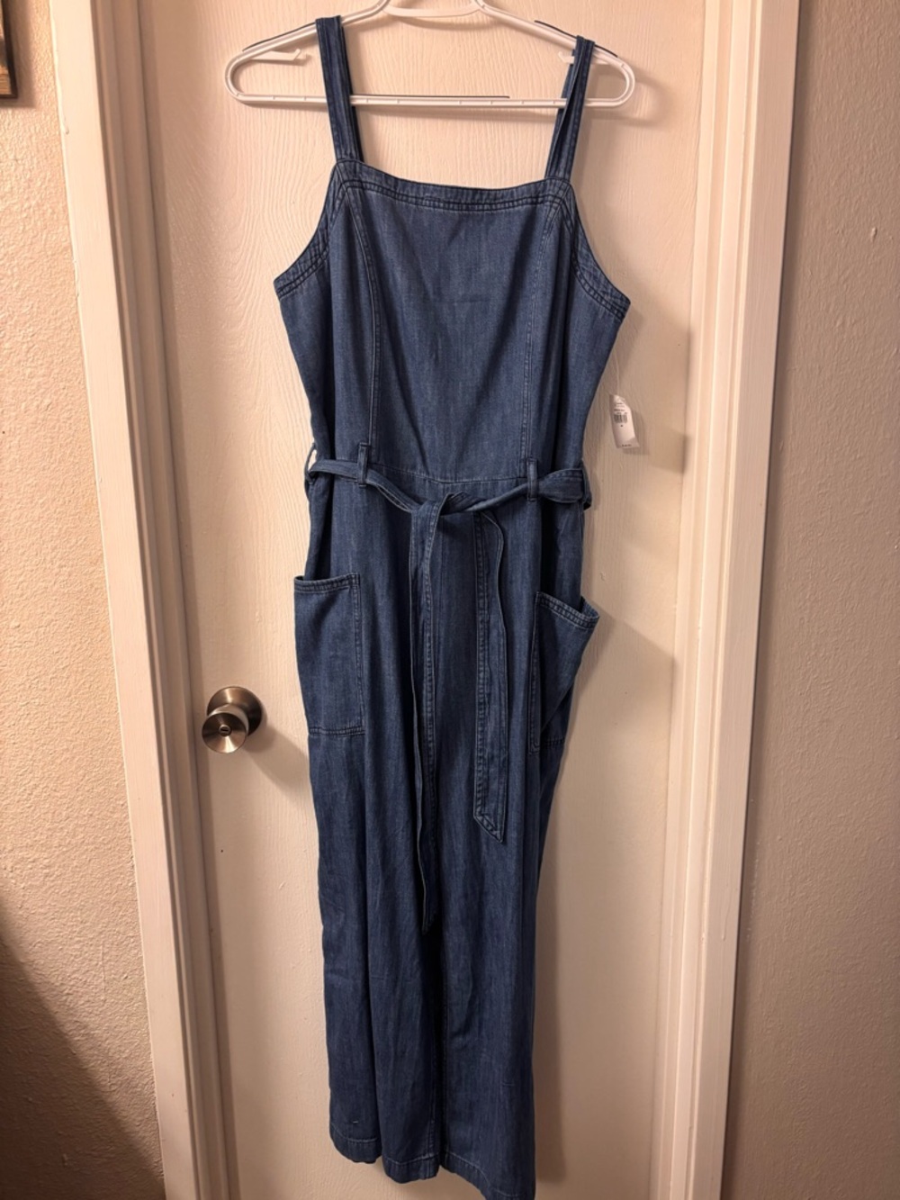 Old Navy Denim Utility Jumpsuit in Blue